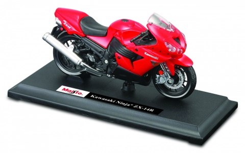 Model Motocykl Kawasaki Ninja ZX -14 z podstawką 1/18 Maisto