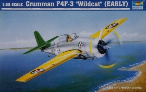 Model do sklejania Grumman F4F-3 Wildcat early 1/32 Trumpeter