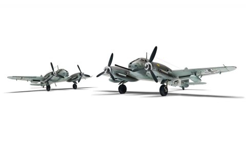 Model do sklejania Messerschmitt Me410A 1/U2 U4 1/72 Airfix