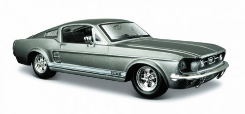 Model kompozytowy Ford Mustang GT 1967 1/24 szary Maisto