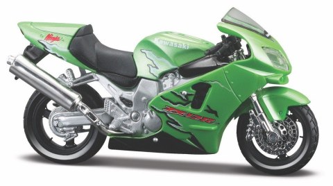 Model metalowy Motocykl Kawasaki Ninja ZR-12R 1/18 z podstawką Maisto