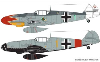 Model pastikowy Messerschmitt BF109G-6 1/72 Airfix