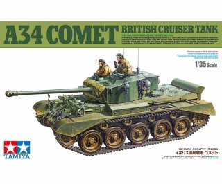 Model plastikowy Brytyjski czołg krążownik A34 Comet 1/35 Tamiya