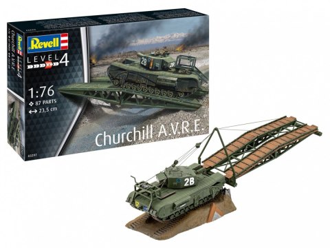 Model plastikowy Churchill A.V.R.E 1/76 Revell