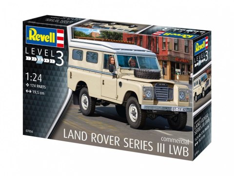 Model plastikowy Land Rover series III LWB 1/24 Revell