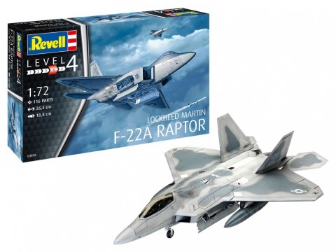 Model plastikowy Lockheed Martin F-22A Raptor Revell