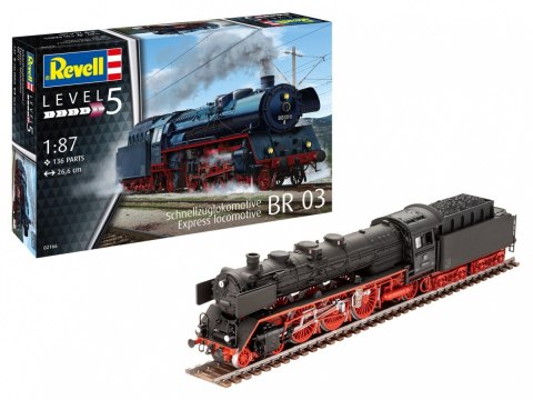 Model plastikowy Lokomotywa BR03 1/87 Revell