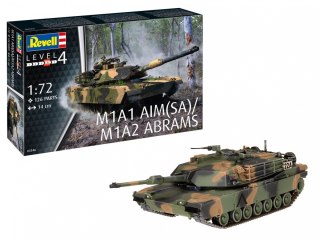 Model plastikowy M1A2 Abrams 1/72 Revell