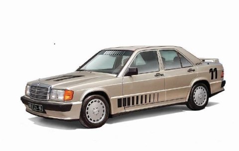 Model plastikowy Mercedes 190E 2.3 16V 1/24 Italeri