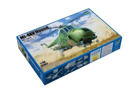 Model plastikowy Mi4AV Hound 1/48 Trumpeter