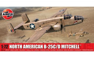 Model plastikowy North American B-25C/D Mitchell 1/72 Airfix