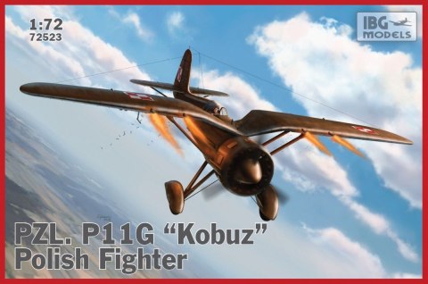 Model plastikowy PZL P.11g Kobuz Ibg