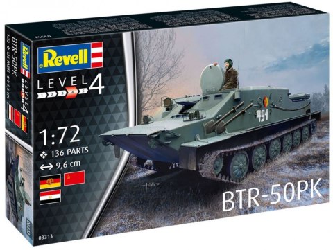 Model plastikowy Pojazd 1/72 BTR - 50PK Revell