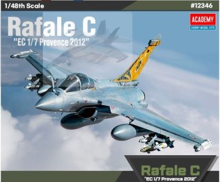 Model plastikowy Rafale C EC 1/7 Provence 2012 1/48 Academy