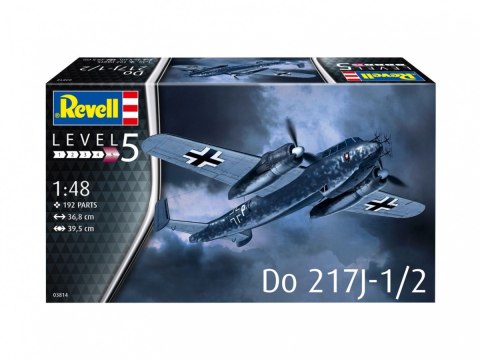 Model plastikowy Samolot DO 217J 1/2 1/48 Revell