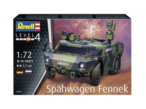 Model plastikowy Spahwagen Fennek 1/72 Revell