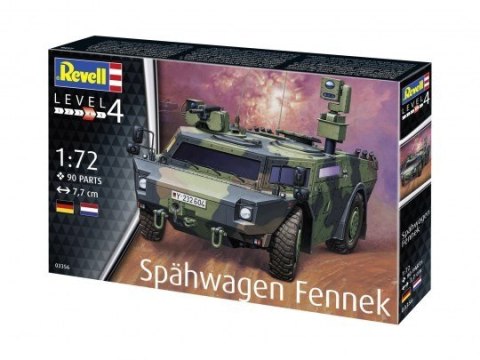 Model plastikowy Spahwagen Fennek 1/72 Revell