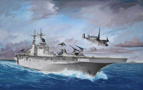 Model plastikowy US Navy Assault Carrier 1/700 Revell