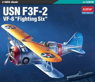 Model plastikowy US Navy Fighter F3F-2 1/48 Academy