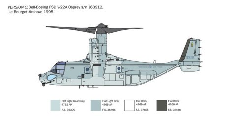 Model plastikowy V-22A Osprey 1/72 Italeri