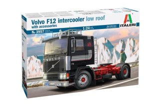 Model plastikowy Volvo F12 Intercooler Low Roof 1/24 Italeri