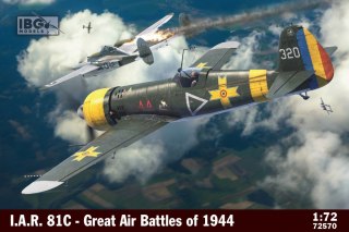 Model plastikowy I.A.R. 81C Great Air Battles of 1944 1/72 Ibg