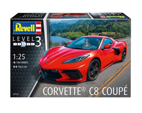 Model plastikowy Samochód Corvette C8 Coupe 1/25 Revell