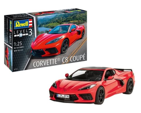 Model plastikowy Samochód Corvette C8 Coupe 1/25 Revell