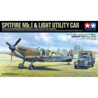 Model plastikowy Supermarine Spitfire Mk.I&Light Utility C Tamiya