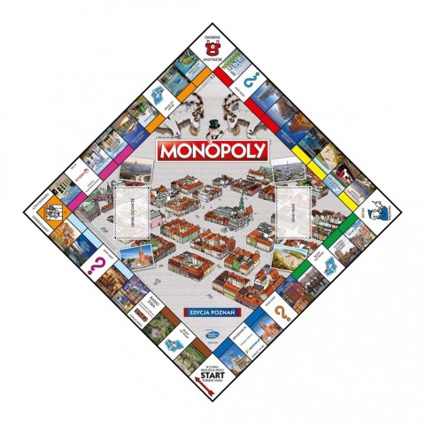 Gra Monopoly Poznań Winning Moves