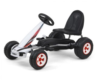 Gokart na pedały Viper White Milly Mally