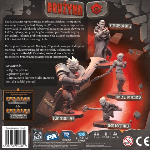 Gra Brzdęk! Legacy Drużyna C LUCRUM GAMES