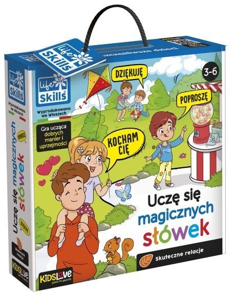 Gra Life Skills Uczę się magicznych słówek Lisciani