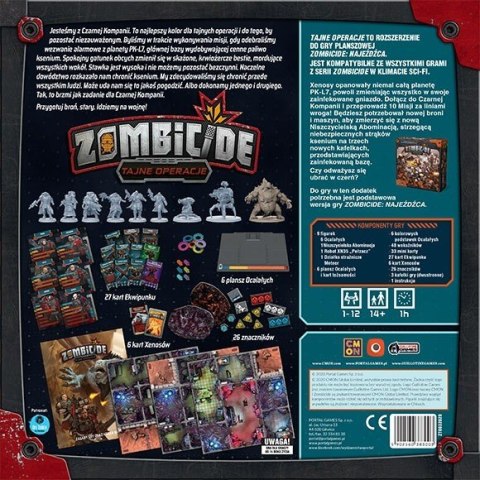 Gra Zombicide Najeźdzca-Tajne Operacje Portal Games