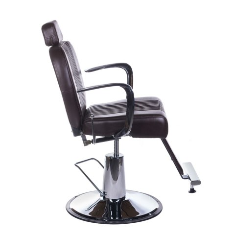 Fotel barberski OLAF BH-3273 Brązowy