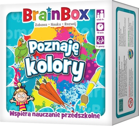 Gra BrainBox - Poznaję kolory Rebel