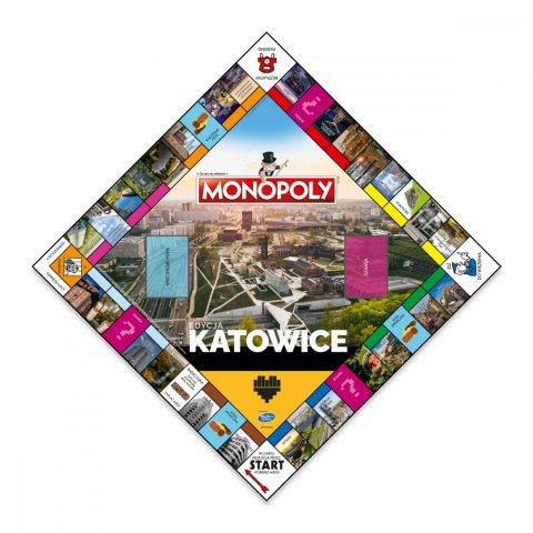 Gra Monopoly Katowice Winning Moves