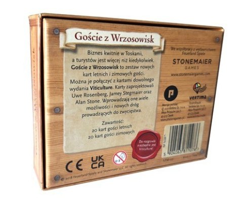 Gra Viticulture: Goście z Wrzosowisk - Dodatek PHALANX