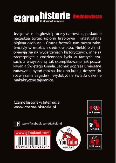 Gra Czarne Historie - Średniowiecze G3