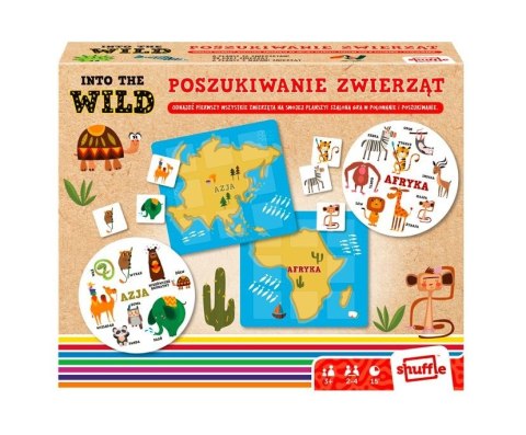 Gra Poszukiwanie zwierząt Into the Wild Cartamundi