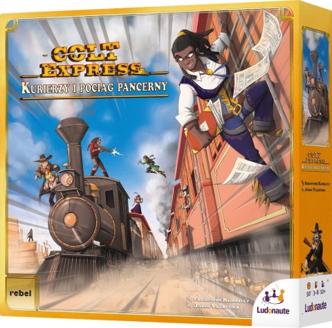 Gra Colt Express Kurierzy i pociąg pancerny Rebel