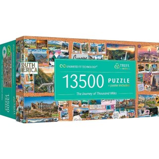 Puzzle 13500 elementów UFT Podróż tysiąca mil Trefl