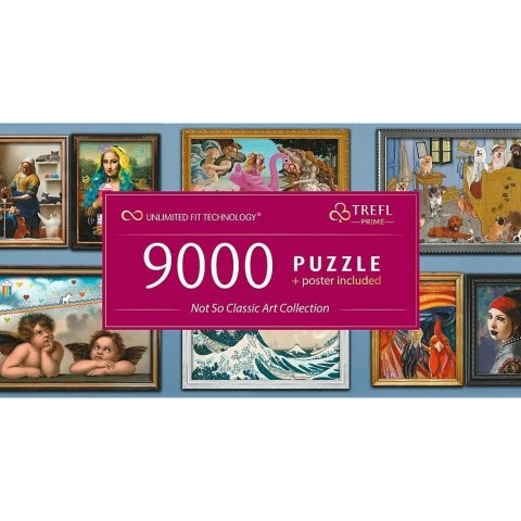 Puzzle 9000 elementów UFT Nie tak klasyczna kolekcja sztuki Trefl