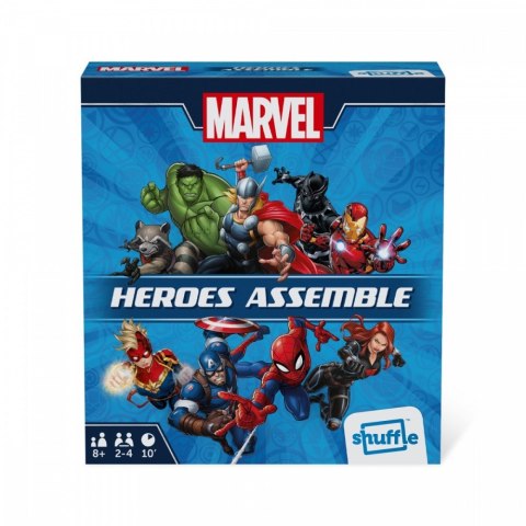 Gra Shuffle Marvel Heroes Assemble (PL) Cartamundi