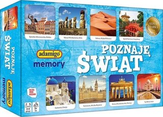 Gra Poznaję świat memory Adamigo