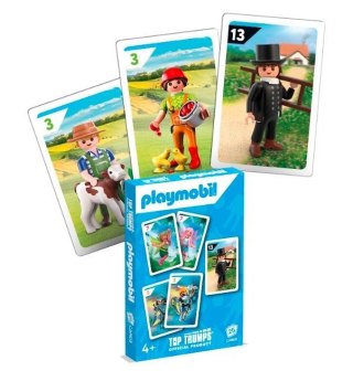 Gra Top Trumps Piotruś Playmobil Winning Moves