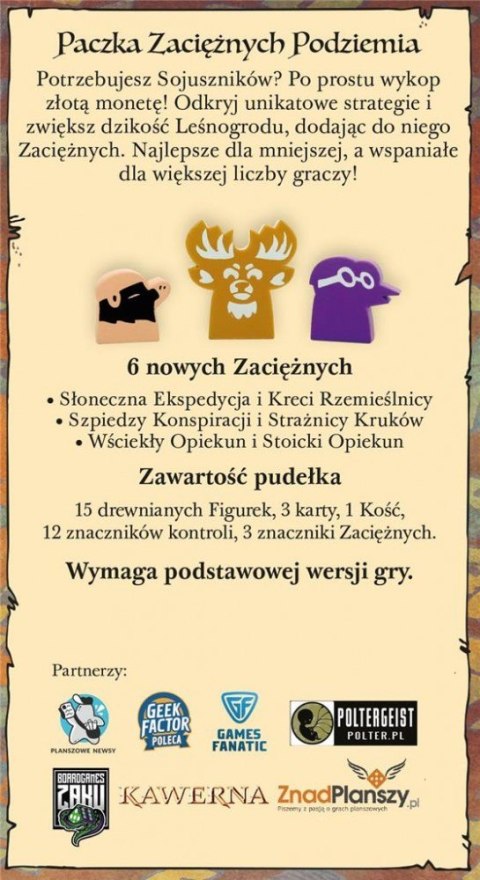 Gra ROOT: Paczka zaciężnych podziemia Portal Games