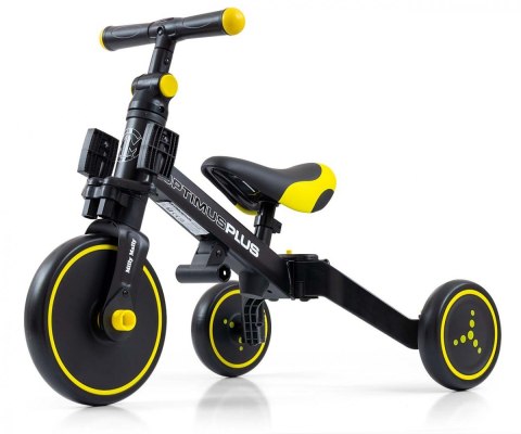 Rowerek Ride On - Bike 4w1 OPTIMUS PLUS Black Milly Mally