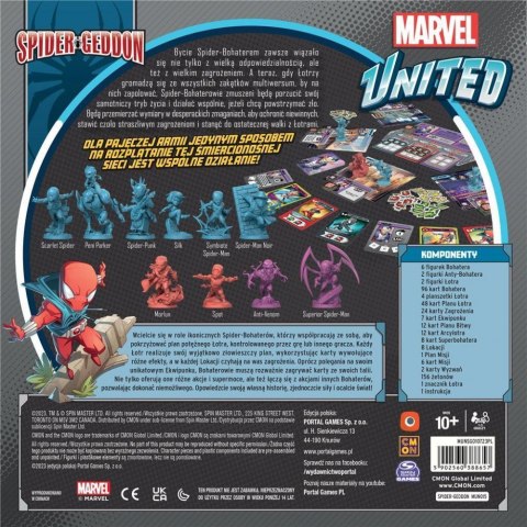 Gra Marvel United Spider Geddon Portal Games