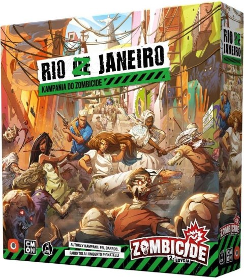 Gra Zombicide 2 edycja Rio Z Janeiro Portal Games